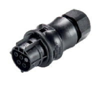 Wieland 5-Pole Signal Brown Female Electrical Connector