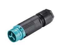 Wieland 3-Pole Male Pluggable Connector - Turquoise Blue, 16A