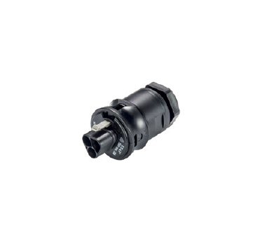 Wieland RST20I2 Male Device Connector - M20 Thread Size, Light Gray - Image 1