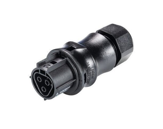 Wieland RST20I3S B1 ZR2 SW Circular Connector - IP69 Rated - Image 1