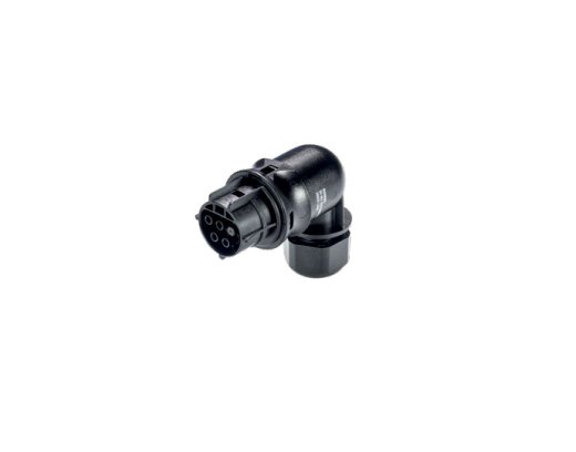 Wieland 4/5 Pole Black Female Connector 20A - Image 1
