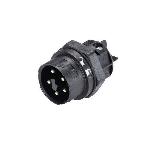 Wieland RST16I5 Male Device Connector, 5 Pole, M20 Screw Connection, 250/400V, 16A, Black - Image 2