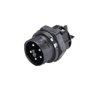 Wieland RST16I5 Male Device Connector, 5 Pole, M20 Screw Connection, 250/400V, 16A, Black