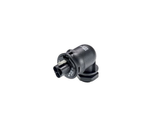 Wieland RST20I2 Male Device Connector - M25 Thread Size, Black - Image 1