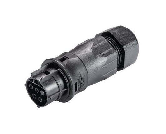 Wieland RST20I4S B1 ZR3 SW 4-Pole Outdoor Circular Connector - Image 1