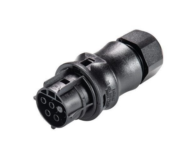 Wieland RST20I4S B1 ZR1 SW Circular Connector - 20A, IP69 Rated - Image 1