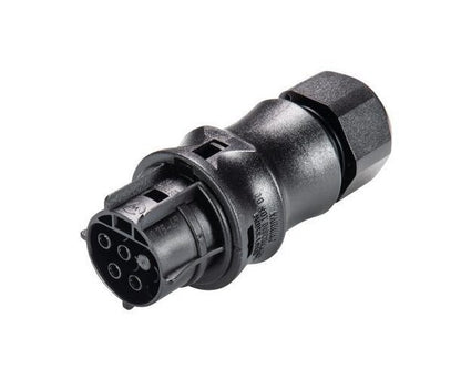 Wieland RST20I4S B1 ZR1 SW Circular Connector - 20A, IP69 Rated - Image 1