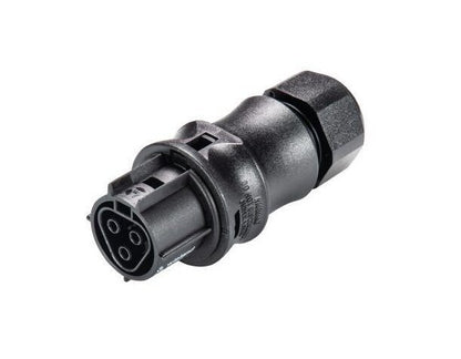 Wieland RST20I3F B2 ZR1 SW 3-Pole Female Electrical Connector - 20A, IP69 Rated - Image 1