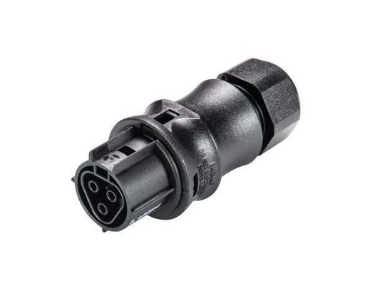 Wieland RST20I3F B2 ZR1 SW 3-Pole Female Electrical Connector - 20A, IP69 Rated - Image 1