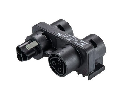 Wieland 3-Pole Black Distribution Module - Image 2