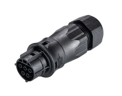 Wieland RST20I5S B1 ZR3 SW 5-Pole Electrical Connector - Image 1