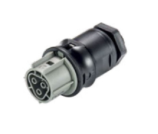 RST25I3 Female Device Connector - M20 Thread Size, Straight Angle Plug - Image 1