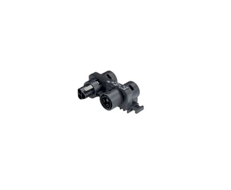 Wieland 2-Pole Outdoor Circular Electrical Connector Module, Pebble Gray - Image 1