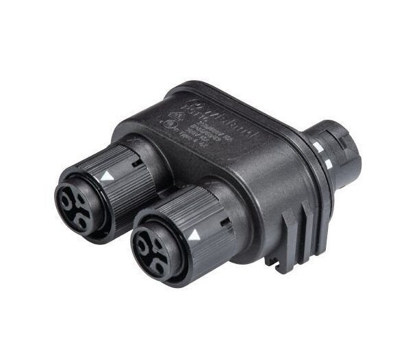 Wieland Signal Brown Distributor Block 2/3 Poles - Image 1