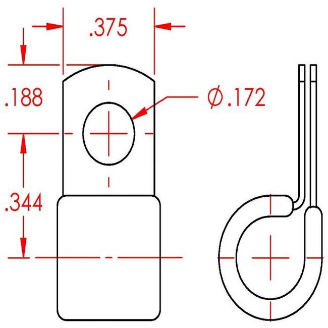 Plated Steel Clamp Terminal - Image 2