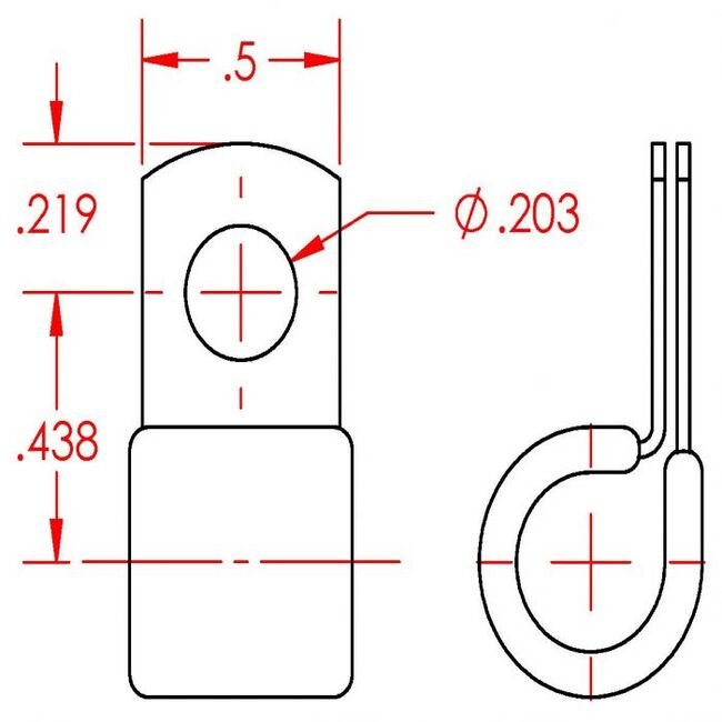 Plated Steel Clamp Terminal - Image 2