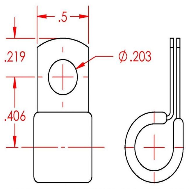 Plated Steel Clamp Terminal - Image 2
