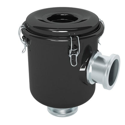 Solberg WL Series Vacuum Filter - Black K63 ISO Flange - Image 1