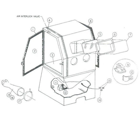 Copper BNP 65 Left Door Assembly - Image 1