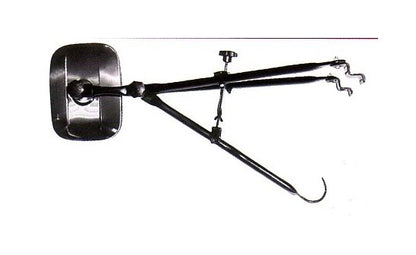 Adjustable Stainless Steel Passenger Car & Light Truck Mirror Assembly - Image 1
