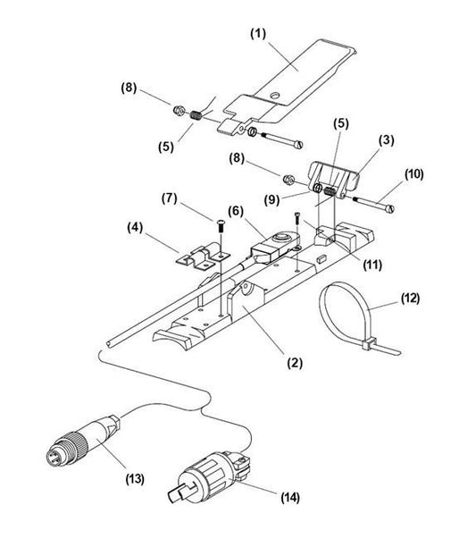RLX II Electric Control Handle with Twist-Lock Connector - Image 1