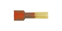 Male Insulated Heat Seal Terminals (Pack of 5, 22-18 AWG, W-.250")