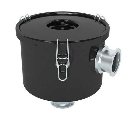 Solberg WL Series Vacuum Filter - Black, Inlet Vacuum Filter L Style - Image 1