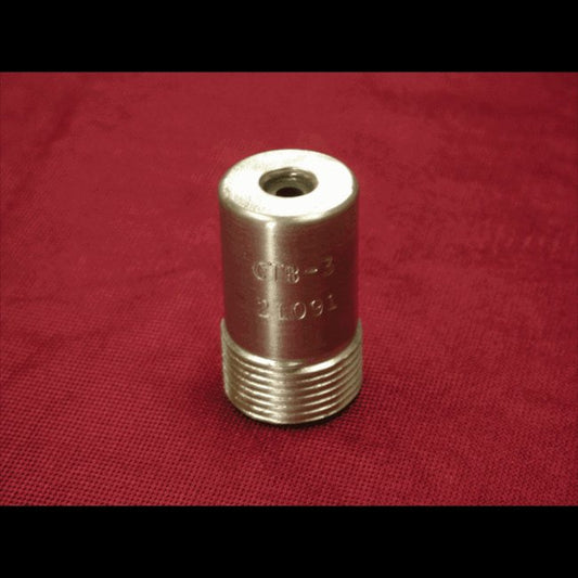 Metal Jacket Boron Blasting Nozzle - 1/2" Entry, 3/4" Threaded - Image 1