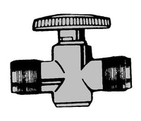 Qicktite Stop Valve 1/2" MPT x 1/2" MPT