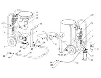 CPF-20 Air Filter with Regulator - Contractors Pressure Blast Pot