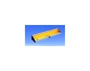 Thin-Lite Weatherproof Fluorescent Outdoor Area Light - Amber, 12V - Image 1