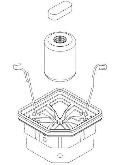 Kaeser Condensate KCF 25 Replacement Cartridge - Image 2