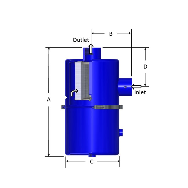 Solberg LRS Series Liquid Separator/Vacuum Filter - Image 2