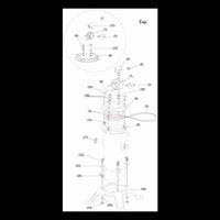 CPF-80 Base Bracket for Safety Equipment