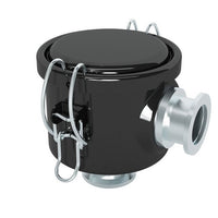 Solberg WL Series Vacuum Filter - Black, NW25 Flange, Polyester Media