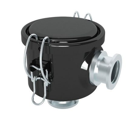 Solberg WL Series Vacuum Filter - Black, NW25 Flange, Polyester Media - Image 1