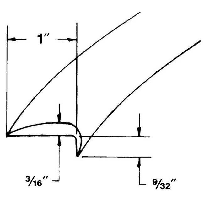 100' x 1" Self-Adhesive Vinyl Rail Protector - Image 2