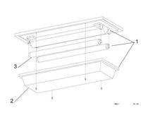 Zero BNP Sand Blast Cabinet Light Shield Assembly