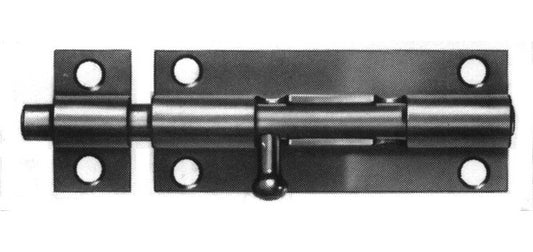 Heavy-Duty Barrel Bolts, 6-Inch - Image 1