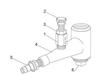 Clemco Zero BNP Sand Blast Cabinets Metering Valve Body