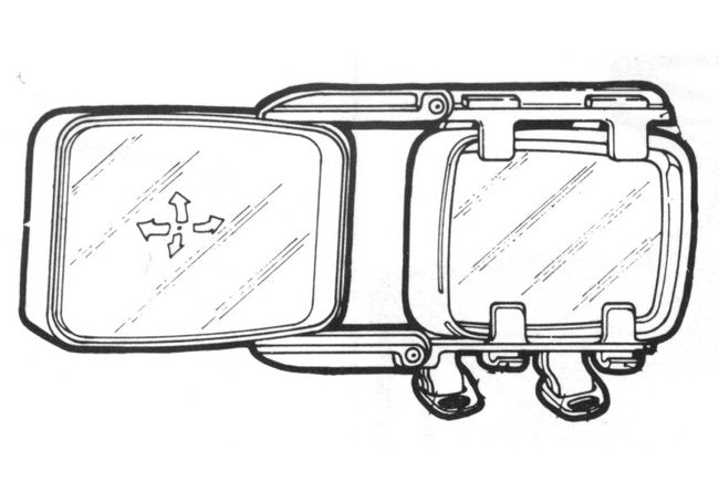 Adjustable Clip-On Tow Mirror for Autos, Vans, and Pick-ups - Image 3