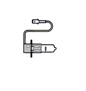 Halogen Bulbs - 12V 100W H3 PK22S Base - Image 1