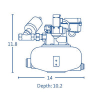 BEKOMAT V-Series Low Pressure/Vacuum Drain