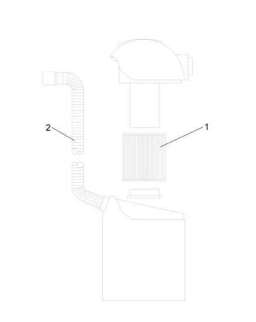 Clemco/Zero BNP Dust Collector Hose - Image 1
