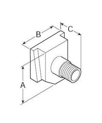 Modular Pipe Adapter - 16/26 Series for Clean Air Treatment Regulators