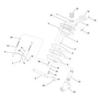 FSV Abrasive Metering Valve Disc with Stem