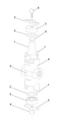 Clemco/Zero Abrasive Trap Body