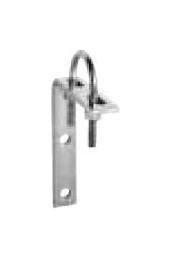 Heavy-Duty Wall Mounting Bracket U-Bolt Pipe Clamp for Regulators - Image 1