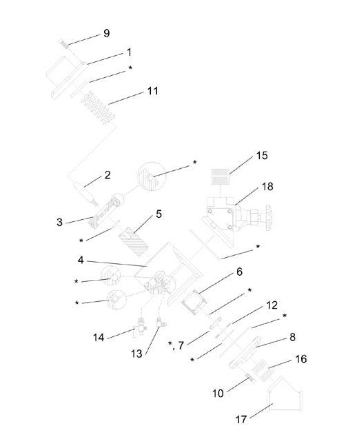 5/16 - NC x 1" Socket Head Screw for Quantum-K Metering Valve - Image 1