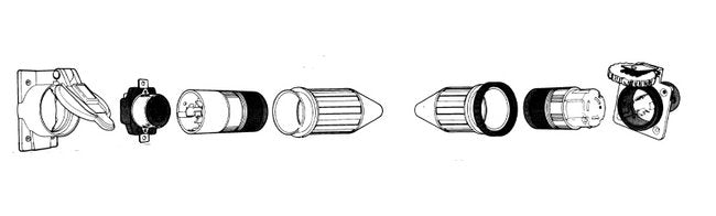 Marinco® Model 7420CR 30 Amp Weatherproof Cover - Image 2